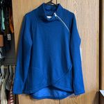 ATHLETA NWT $109 Cozy Karma Asym Pullover Navy Size M Photo 1