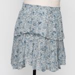 Love Shack Fancy Loveshakfancy - Floral Ruffle Mini Skirt Photo 3