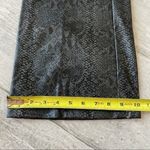 Vintage Snake Skin Pants Sz 14 Extra Long Wide Leg Blue Silver David Paul Photo 1