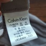 Calvin Klein  Womens Gray Purple Chic Feminine Fairy Unlined Underwire bra 32D Photo 1