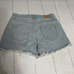 Denim Blvd Blue Light Wash Distressed Shorts Size Small Photo 10
