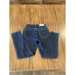 RE/DONE Revolve  90s high rise ankle crop Dark rinse button up straight Jeans 25 Photo 7