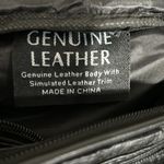 Leather waist/ belt bag Black Photo 3