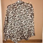 Victoria's Secret Victoria’s Secret cheetah leopard animal print pajama top brown size medium FLAW Photo 1