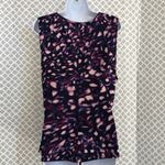 Robert Rodriguez  purple Jodie faux‎ wrap drape top Photo 2