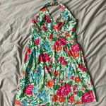 CHAPS Floral Halter Dress Photo 3