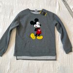 Disney medium Chenille patch print Mickey Mouse sweatshirt SP2 2054 Photo 10