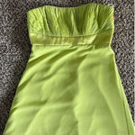 Mon Cheri  lime‎ green dress size 8 Photo 0