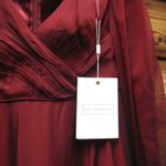 Mac Duggal 67873 Womens Sheer Blouson Sleeve Surplice Gown Photo 12