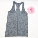 Zyia Active Seamless Racerback Athletic Tank Top: Grey Splash Camo Camouflage Photo 3