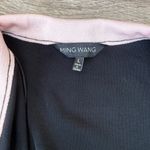 Ming Wang  black and‎ pink open front jacket size large Photo 2