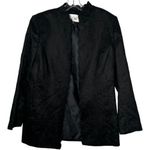 Vintage Le Suit Black Blazer, Pants &‎ Top Set Size 14 Photo 3