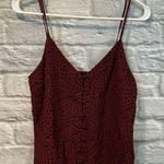 Rails  Women's Size XS Aubrey Rust Spotted V-Neck Tank Top 924-616-150 Photo 3