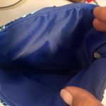 Disney  BLUE SEQUINS CLUTCH WITH “FEARLESS” WRITTEN ON IT…SNOWFLAKE ZIPPER PULL Photo 4