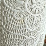 Cato  White Crochet Wide Leg Pants (945) Photo 5