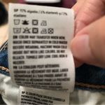 American Eagle  Outfitters high rise distressed mini denim skirt 6 Photo 5