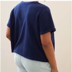 Anthropologie  Maeve Riviera embroidered Sweatshirt Tee XL Photo 2