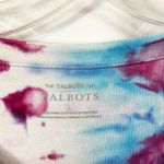 Talbots Large Top Handmade Tie Dye Purple Blue Spiral Boho Festival Knit 1751 Photo 9