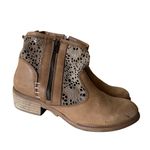 Coolway  Women's  Leather Laser Crochet Lace  Ankle Booties Boots Size 40 9 Photo 1