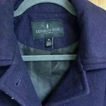 London Fog  Purple peacoat size Medium Photo 4