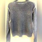 Lululemon  Hazy Day Sweater Shadow Almost Blue Cashmere Cashlu Cropped Size M Photo 4
