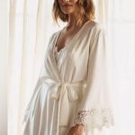 Anthropologie Nightgown & robe set  Bridal set Photo 2