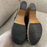 Lisa B. Classic High Heel Studded Clog in Black Leather Size 42 (9.5 Photo 6