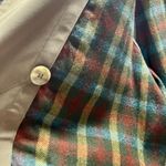 Vintage Olive Trench Coat Green Size 10 Photo 2