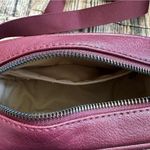 Sonoma Goods For Life Maroon Jada Woven Crossbody Camera Bag Photo 10