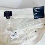 J.Crew Wide Leg Cropped Jean All Day Stretch White Stretch Denim US 29 NWT Photo 5