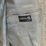 Vintage One Of A Kind Christmas Womens XXL Wool Coat Hand Painted Rudolf Lights Gray Photo 14