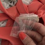 Vera Wang BNWT GORGEOUS  White coral gown with belt size 8 Photo 13