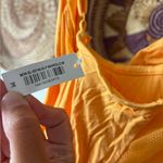 Adore Me NWT  Size med marigold Cowl Neck Mesh Sides Monika Slip sleep Nightie Photo 4