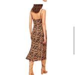 Reformation Crimini Brown and Black Slip Maxi Dress in Rajah. Size 2 Photo 3