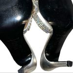 Nina  silver rhinestone sparkle evening shoes! Photo 7
