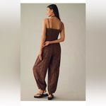 Anthropologie Balloon-Leg Jumpsuit XS Women Casual Smocked One Piece Photo 9
