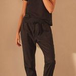 James Perse Mixed Media Jogger Pants Photo 0