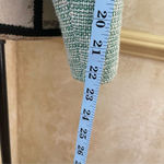 ZARA New Luxury Preppy Green Long Sleeves Round Neck Textured Crop Blazer Sz XL Photo 9