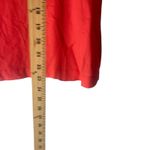 MELLODAY Mellowday‎ Women's Size Small Red Scallop Sleeveless Career Office Top Photo 7
