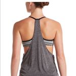 Nike New Women’s  Textured Striped Layered Tankini Swim Athletic Top Photo 4