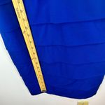 Enfocus Studio Enfocus Women Dress 14W Blue Sleeveless Lace Strap Tiered Bodycon Party Cocktail Photo 2