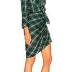 Veronica Beard 692  Sierra Dress - Green Silver Color Green Blue Silver Size 8 Photo 1