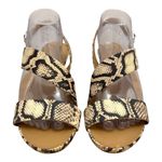 Franco Sarto Danila2 Wedge Sandals Reptile Snakeskin 9.5 Photo 6