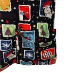 UA Flex 2 Christmas Holiday Festive Stamp Sticker Stretch Medical Scrubs Top Photo 4