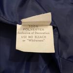 Miss Magnin Susan Thomas for Trevira VTG Sleeveless Duster Jacket Womens Size 12 Blue Photo 11