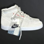 Nike High Top Sneakers Genuine Suede Leather Cream M 8 W 9.5 NWOT Photo 0