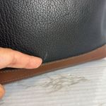 Dooney & Bourke Vtg Large Hobo Black Leather Bag shoulder Purse Photo 8