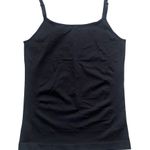 Empetua Scoop Neck Shaper Adjustable Strap Compression Cami Black L Large New Photo 3