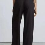Everlane  Women’s 2 S Way High Drape Pant Black Wide Leg Relax Fit Minimalist New Photo 5