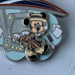 Disney Mickey The Scoop Soarin' Main Street Gazette LE 2000 Walt World Pin Photo 1